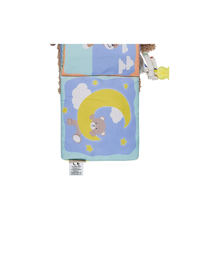 Knygelė kūdikiams Me&scaron;kinų &scaron;eimyna Ry&scaron;kiai ruda 998 6