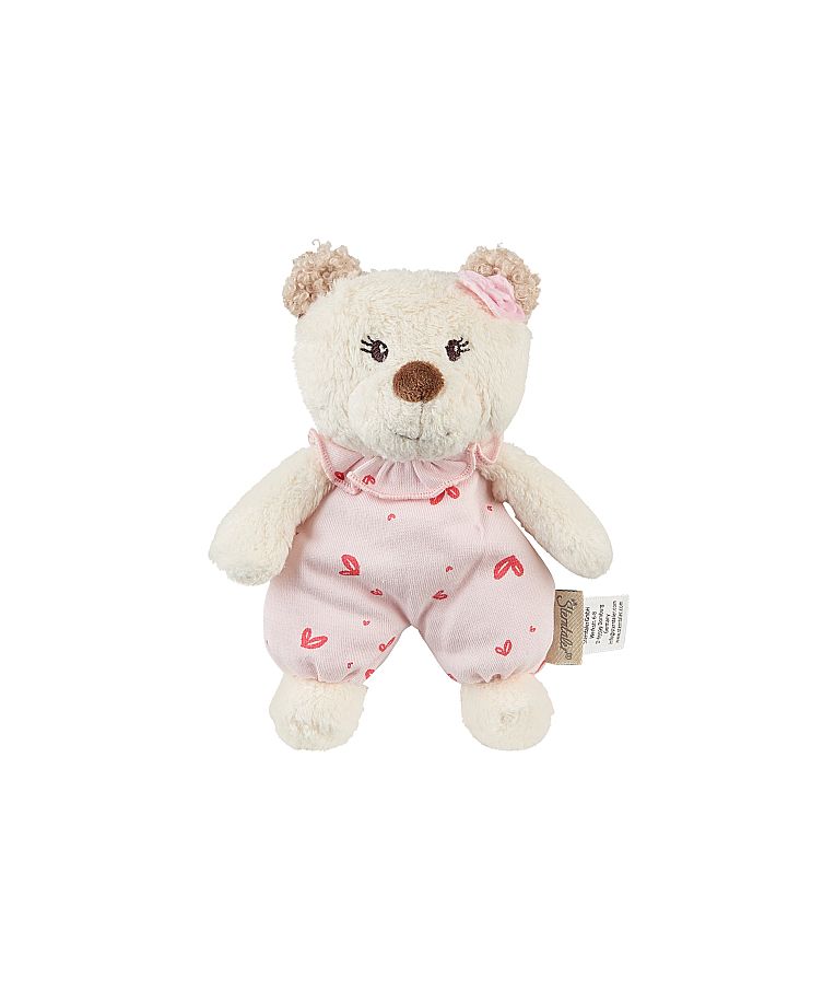 Mink&scaron;tas pliu&scaron;inis žaislas vaikams Me&scaron;kutė Betty, 16x11 cm Perlo balta 903 3
