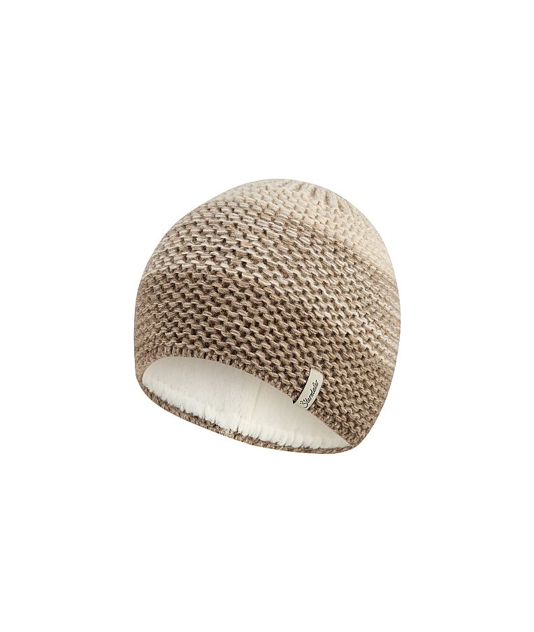 Megzta beanie kepurė vaikams Spalvota &Scaron;velni kreminė 935 1