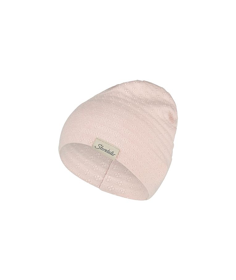 Vaiki&scaron;ka kepurė beanie Tekstūriniai ta&scaron;kučiai &Scaron;velniai rausva 707 1