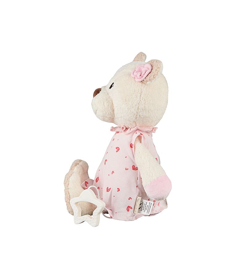 Mink&scaron;tas muzikinis žaislas Me&scaron;kutė Betty, 29 cm Perlo balta 903 3