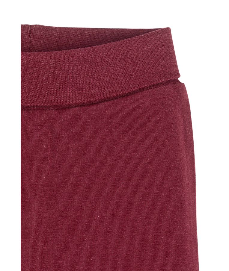 Kelnės vaikams Trikotažinės 68-86cm., pailgintu liemeniu Raudona 885 5