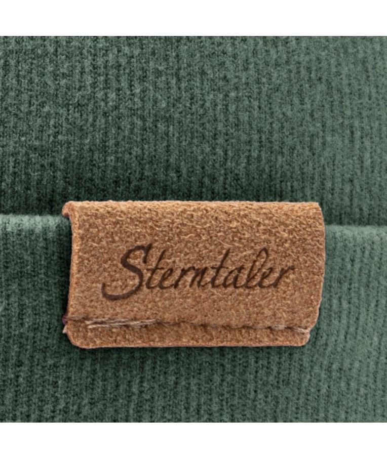 Kepurė vaikams Vienspalvė Beanie, vienguba, rudeniui/pavasariui Samanų žalia 275 3