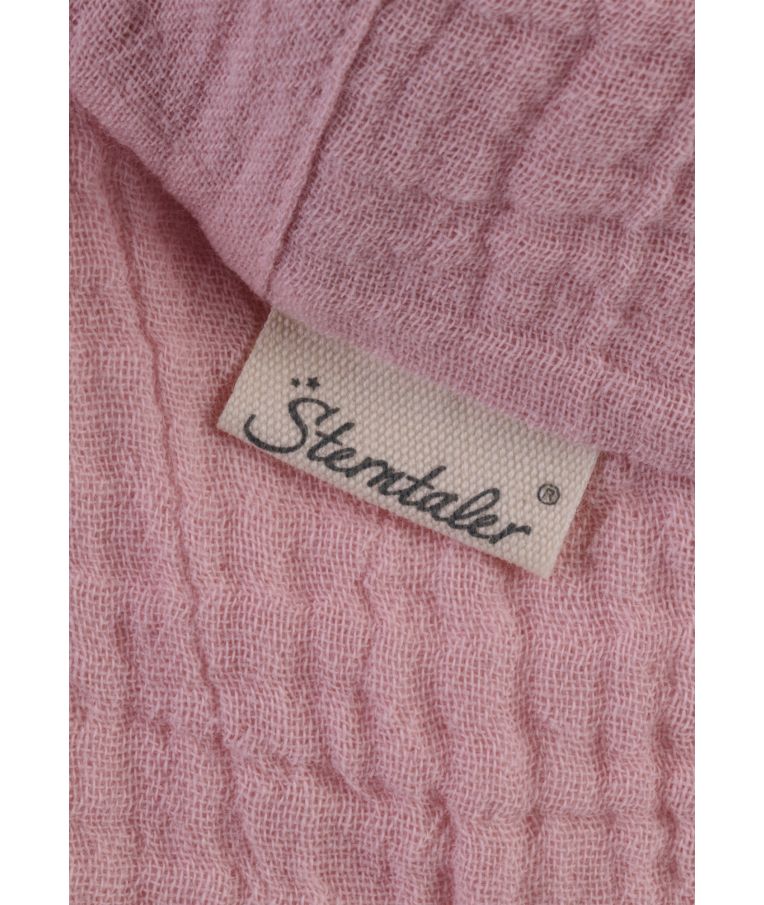 Vienspalvė vaiki&scaron;ka kepurė su kaklo apsauga nuo saulės Antikinė rausva 749 3