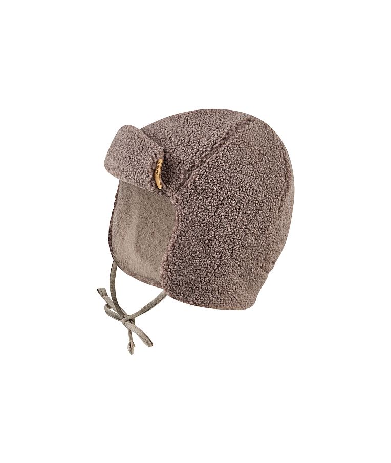 Medkirčio kepurė vaikams Teddy one colour &Scaron;okoladinė 985 2