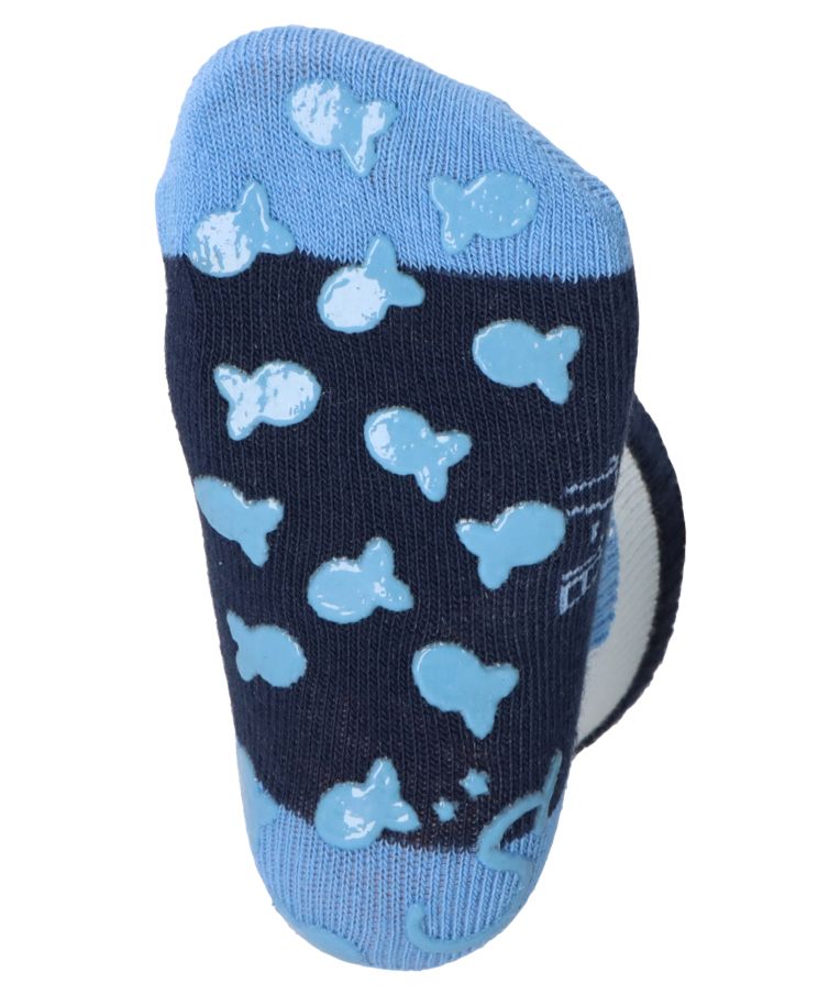 Ropojimo kojinės vaikams Banginis, 2 poros (18-22 dydžiai) Tamsiai mėlyna 300 6