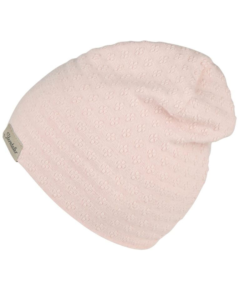 Vaiki&scaron;ka kepurė beanie Tekstūriniai ta&scaron;kučiai &Scaron;velniai rausva 707 5