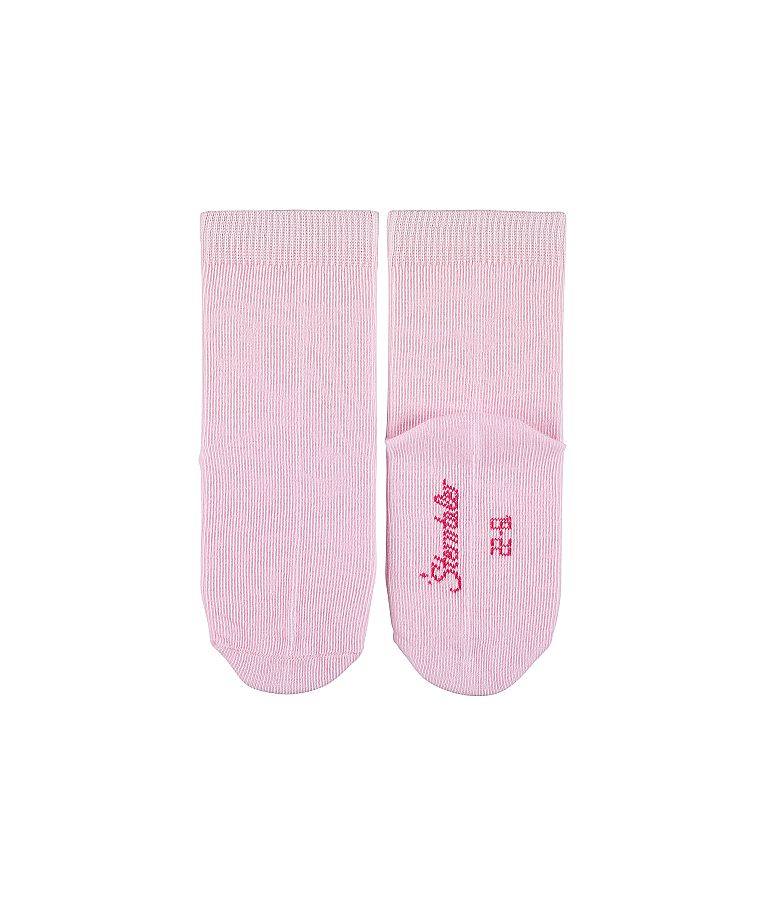 Medvilninės kojinės vaikams Rausva 702 2