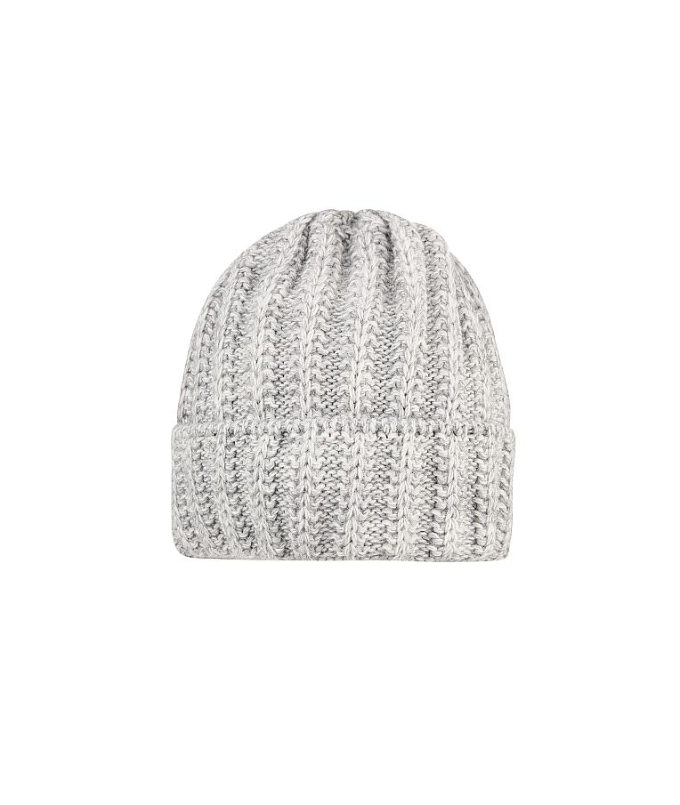 Megzta vaiki&scaron;ka beanie kepurė, vienguba Pilka 542 4