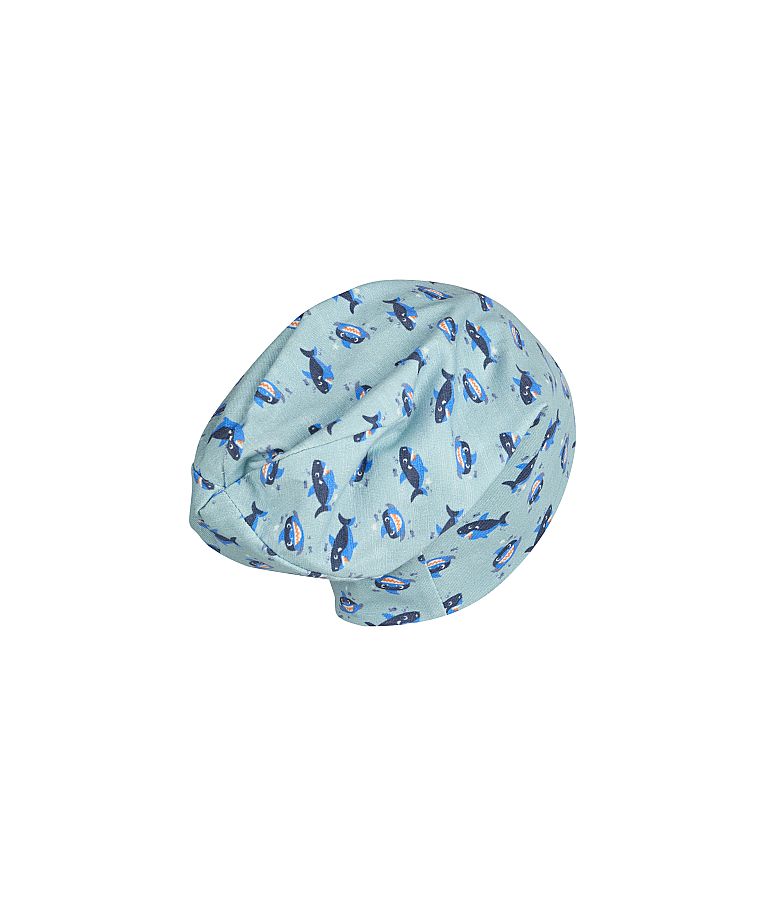 Vaiki&scaron;ka kepurė beanie Rykliukas Dangaus melsvumas 313 3