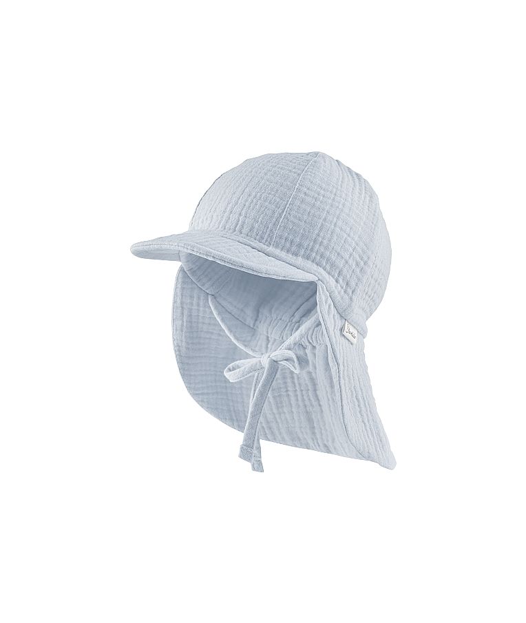 Vienspalvė vaiki&scaron;ka kepurė su kaklo apsauga nuo saulės Dangaus melsvumas 313 1