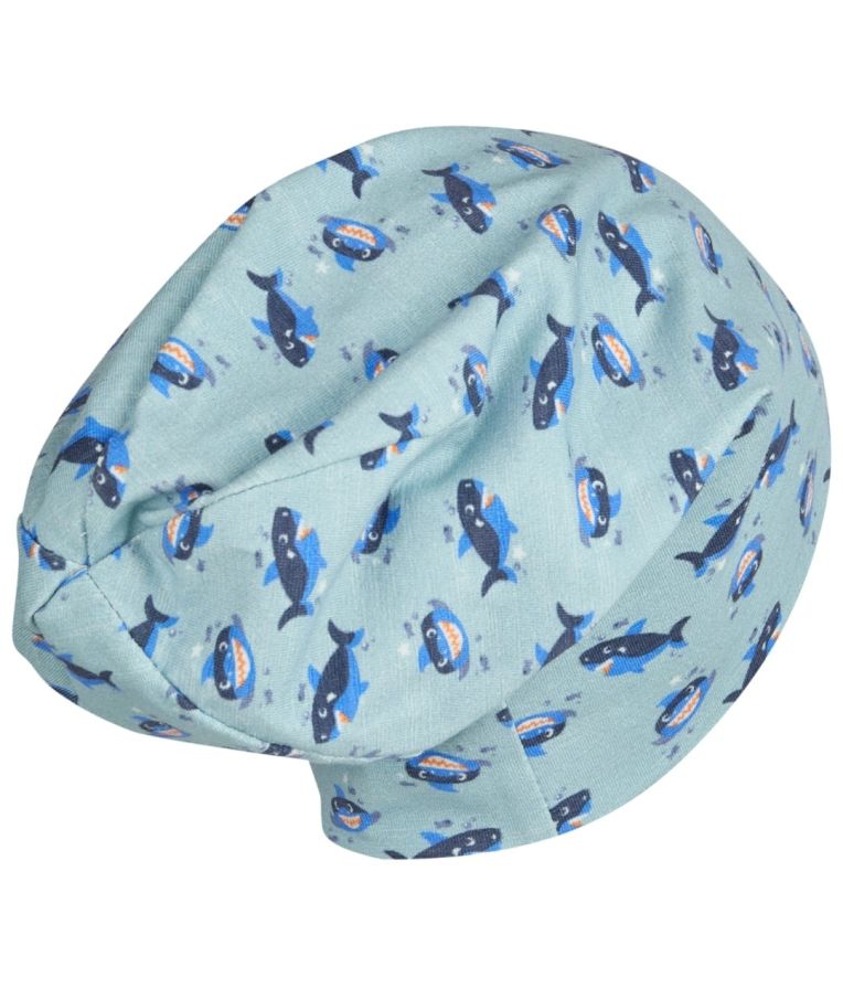 Vaiki&scaron;ka kepurė beanie Rykliukas Dangaus melsvumas 313 3