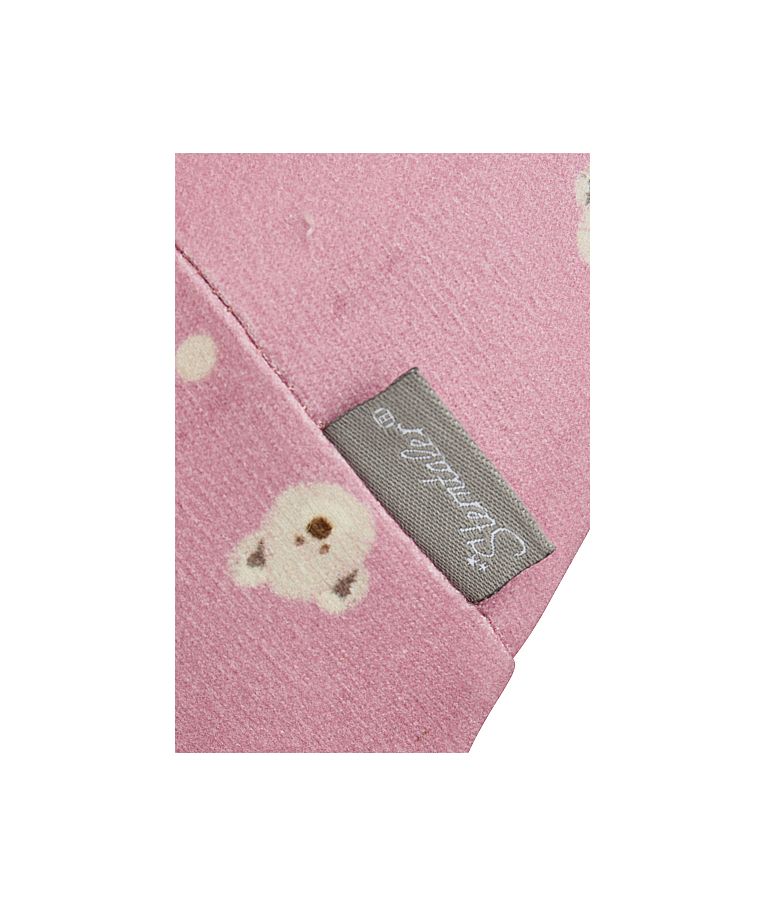 Kepurė kūdikiams, su rai&scaron;teliais Me&scaron;kutis Antikinė rausva 749 4