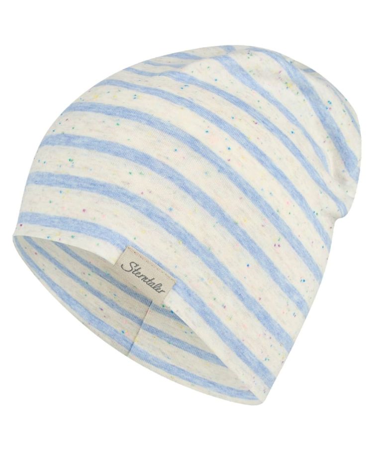 Vaiki&scaron;ka kepurė beanie Dryžuota su ta&scaron;keliais Kobalto mėlyna 315 1