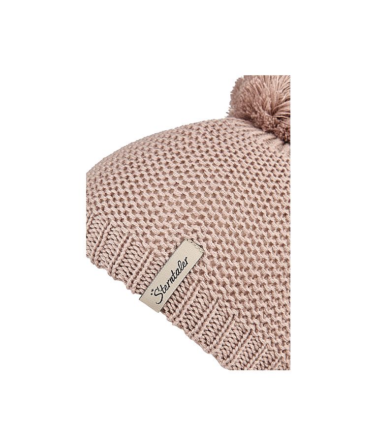 Megzta beanie kepurė kūdikiams Vienspalvė &Scaron;iaudų 913 4