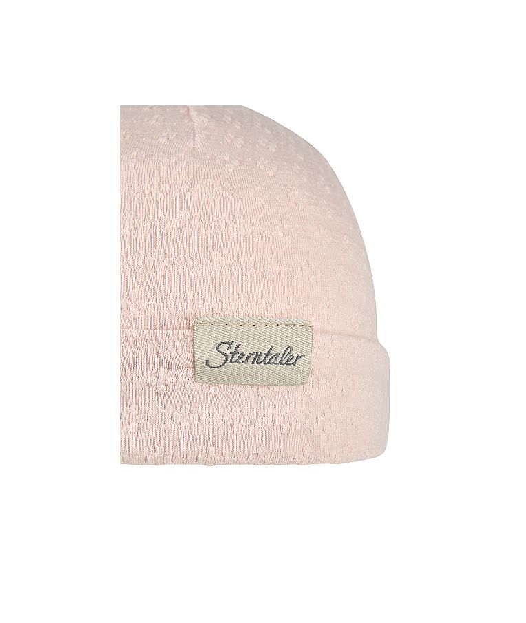 Vaiki&scaron;ka kepurė beanie Tekstūriniai ta&scaron;kučiai &Scaron;velniai rausva 707 4