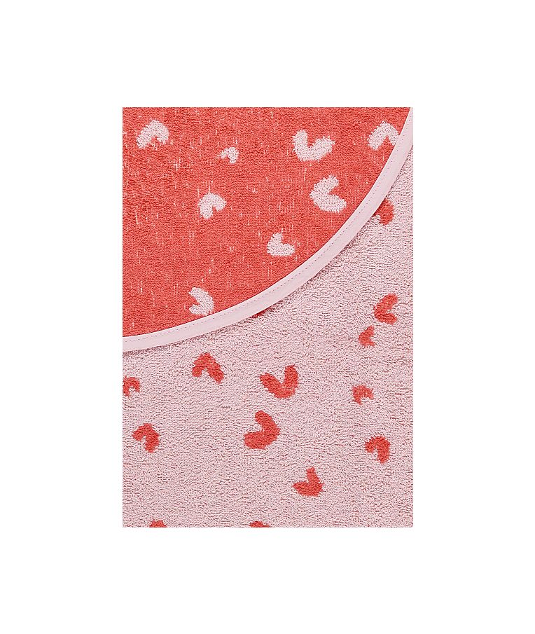 Rank&scaron;luostis su gobtuvu Me&scaron;kutė Betty 100x100 cm Rausva 702 5