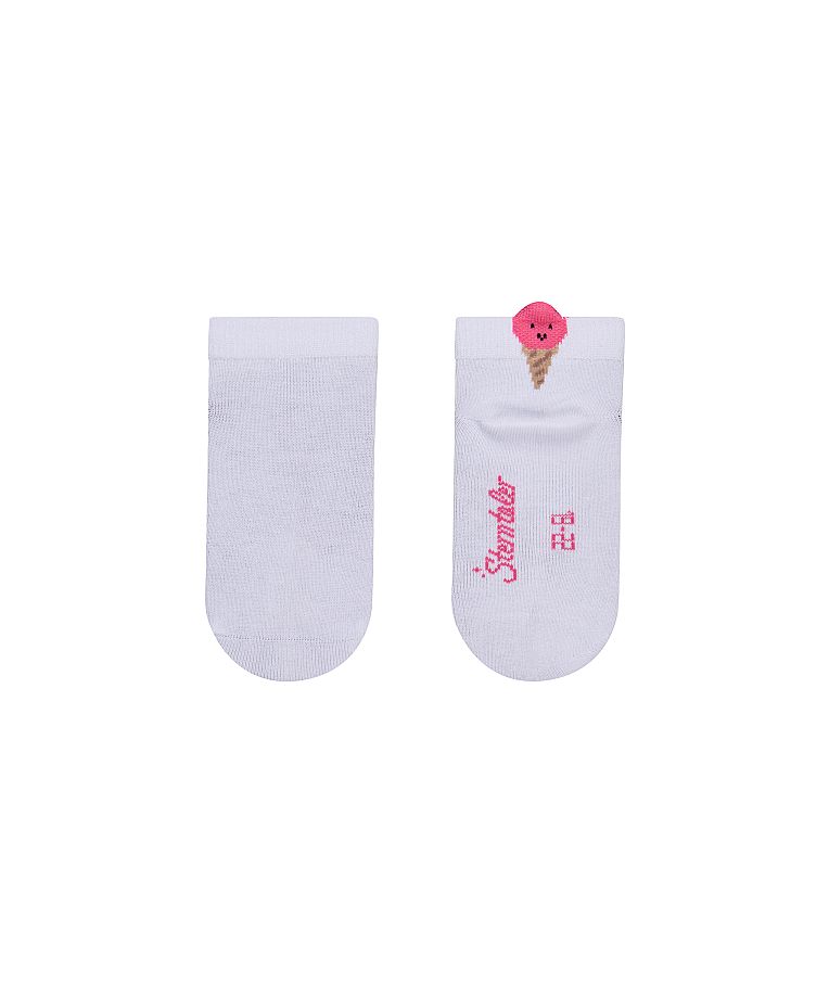 Vaiki&scaron;kos kojinės sportiniams bateliams Ledai, 2 poros Skaisti balta 500 2