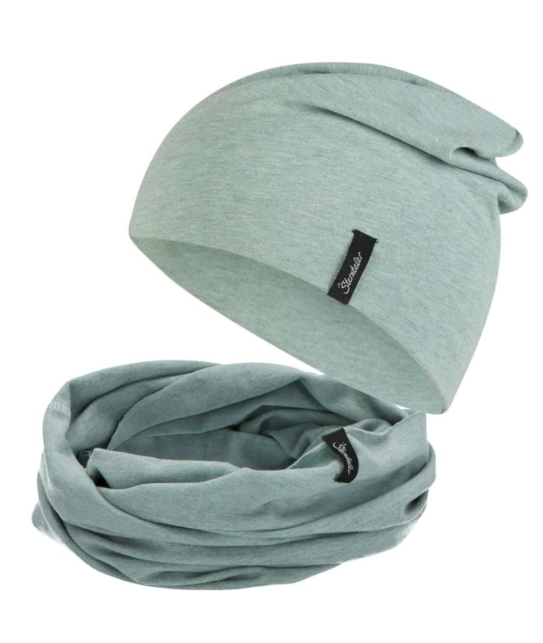 Vienguba vaiki&scaron;ka trikotažinė kepurė Žalia 270 6