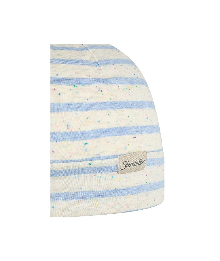 Vaiki&scaron;ka kepurė beanie Juostelės Kobalto mėlyna 315 4