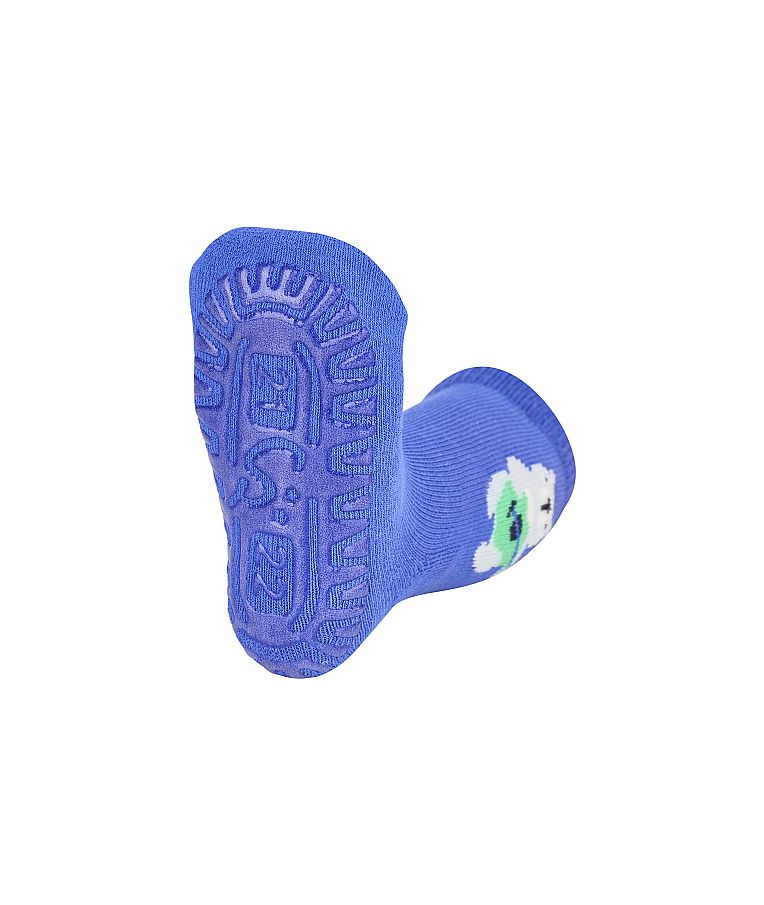 Vaiki&scaron;kos kojinės su neslystančiu padu Muzika AIR, 2 poros (18-28 dydžiai) Baby blue 304 4