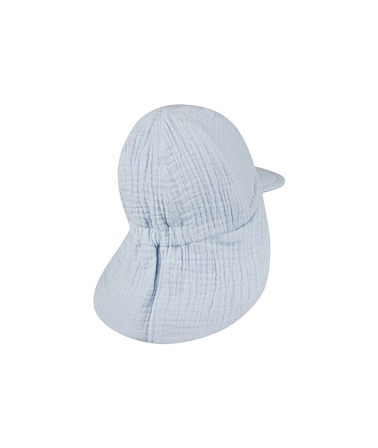Vienspalvė vaiki&scaron;ka kepurė su kaklo apsauga nuo saulės Dangaus melsvumas 313 2