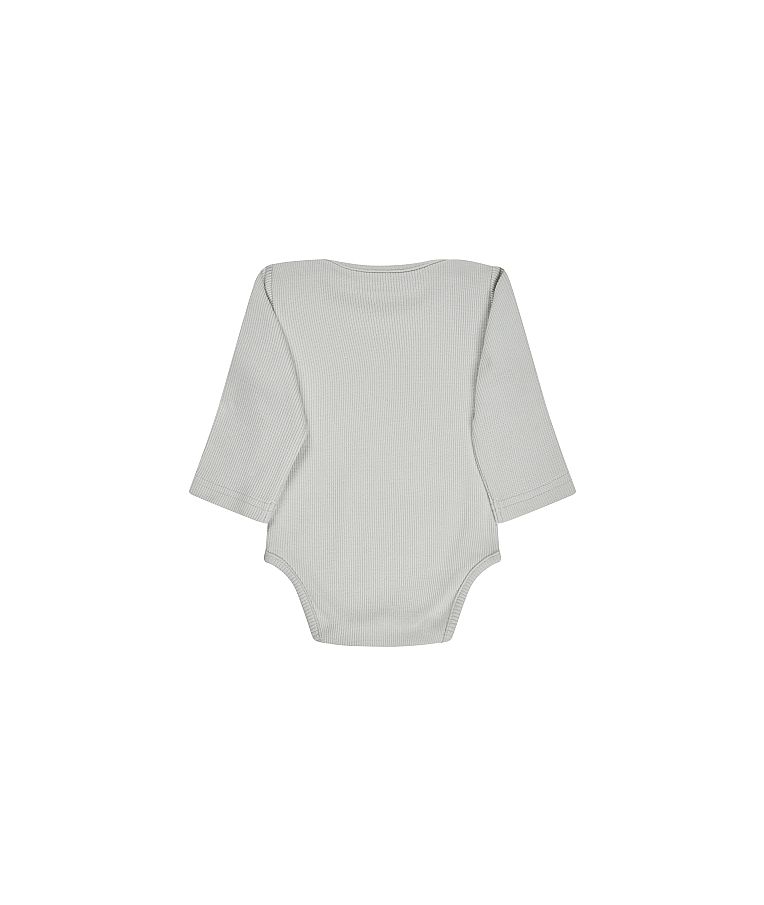 Smėlinukas ilgomis rankovėmis Ažūras 50-68 cm. &Scaron;viesiai pilka 513 2