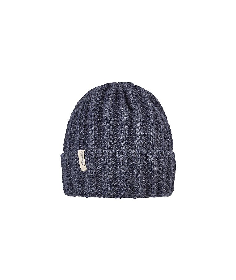 Megzta vaiki&scaron;ka beanie kepurė, vienguba Tamsiai mėlyna 300 3