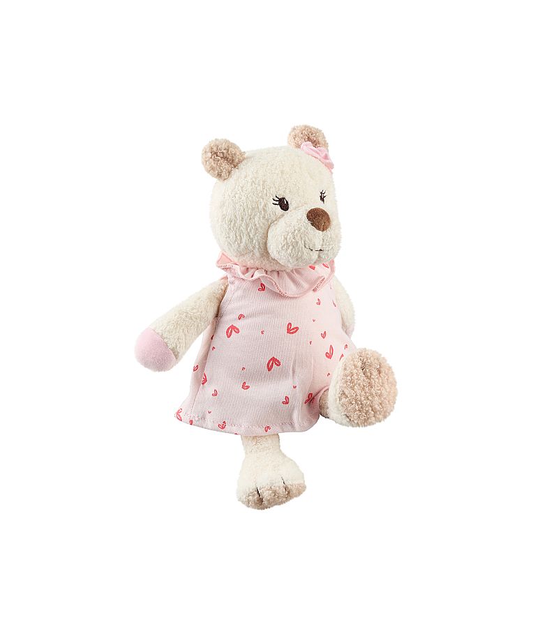 Mink&scaron;tas pliu&scaron;inis žaislas Me&scaron;kutė Betty, 24 cm Perlo balta 903 7