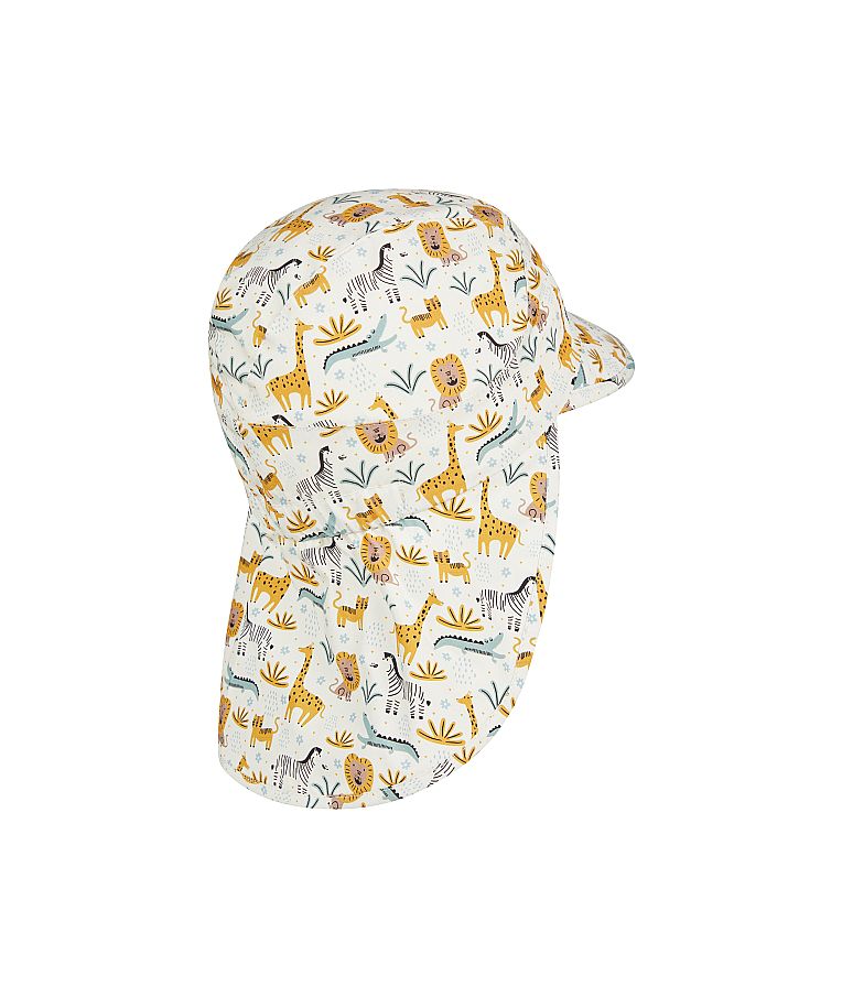 Vaiki&scaron;ka kepurė su kaklo apsauga Gyvūnų parkas Balta 908 2