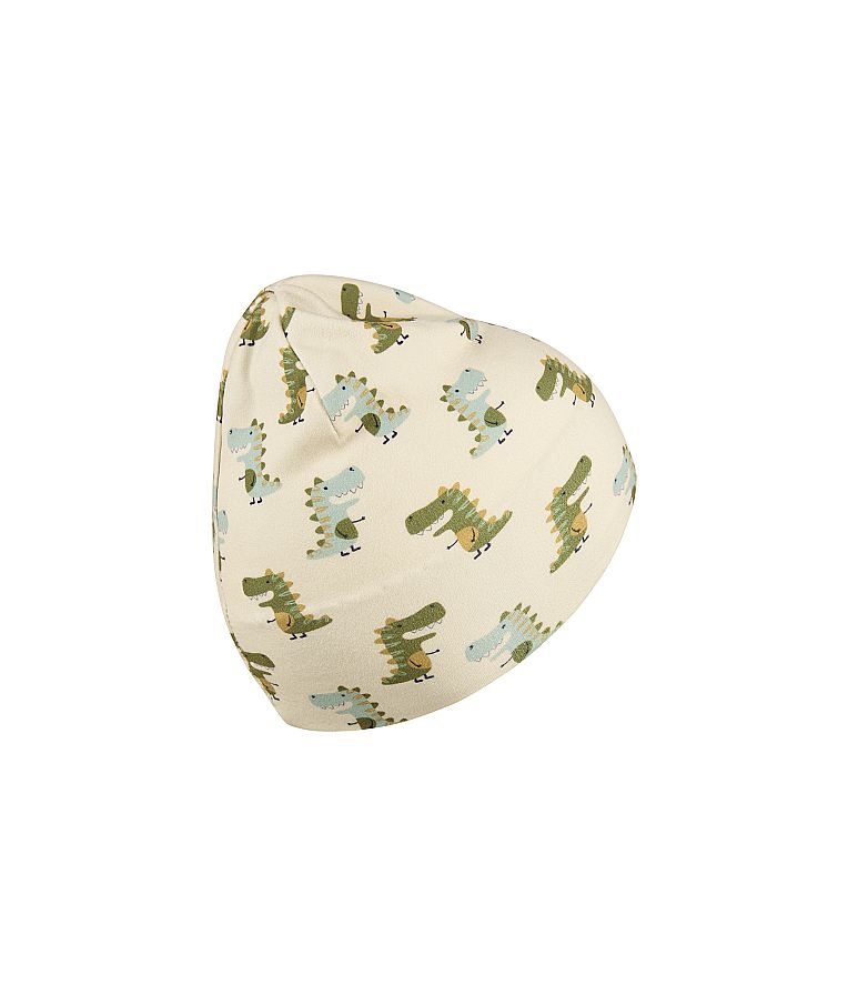 Vaikiška beanie kepurė Dinozaurai Kreminė 904 3