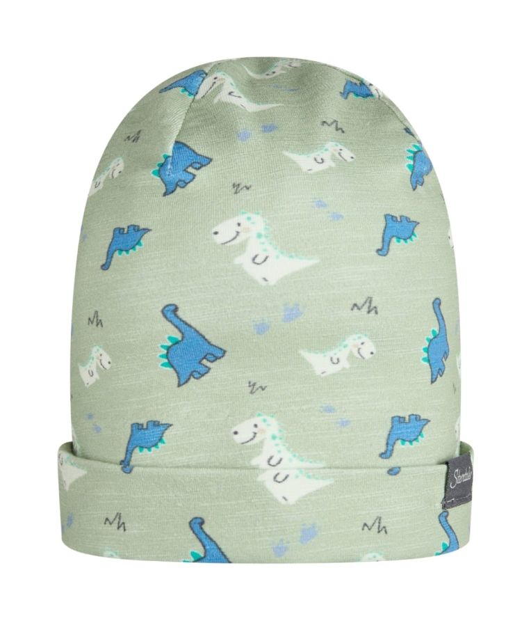 Beanie kepurė vaikams Dinozauriukai &Scaron;velni mėta 200 2
