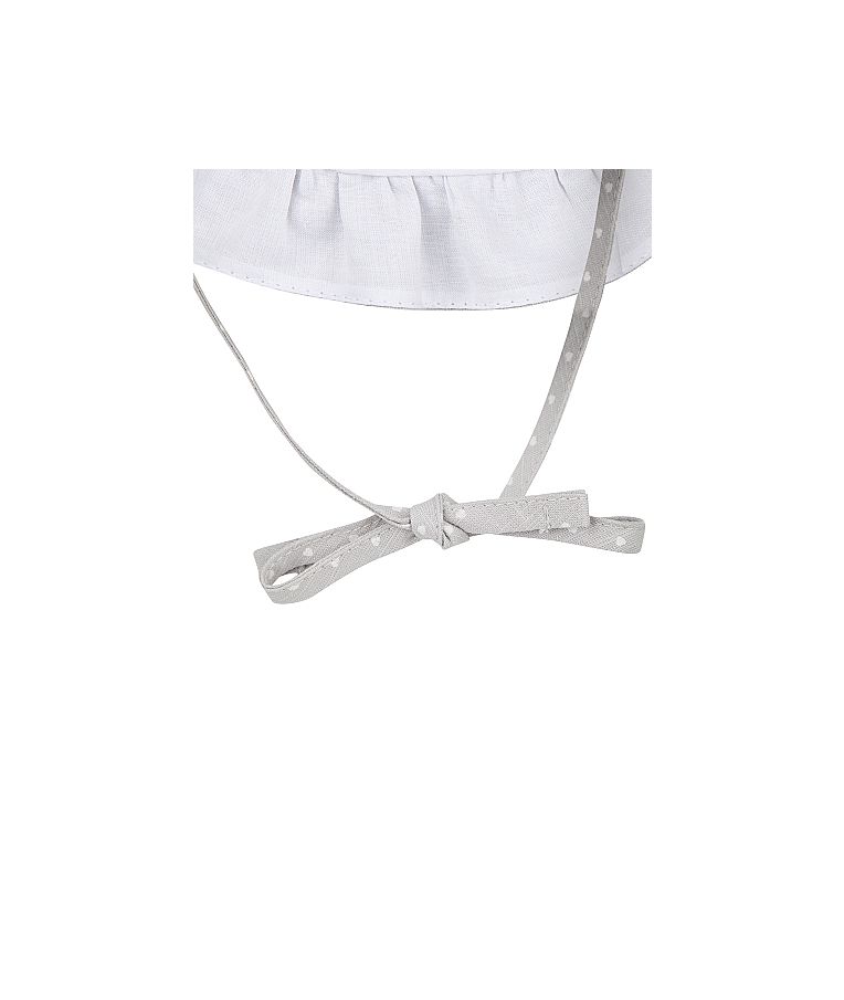 Vaiki&scaron;ka skrybėlė su rai&scaron;teliais Mažos &scaron;irdelės Pilk&scaron;va 518 4