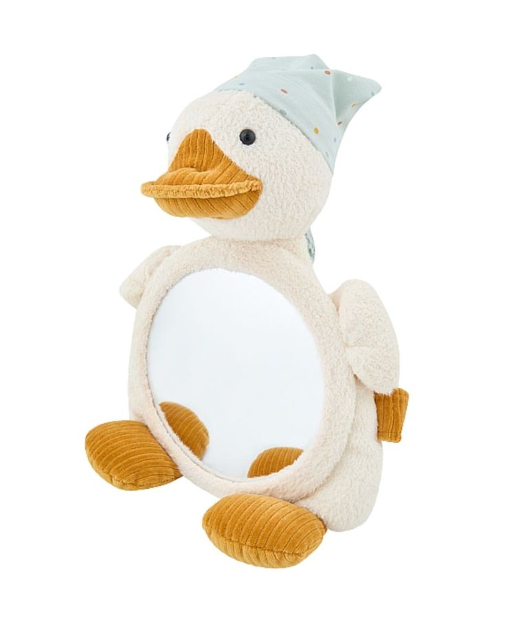 Vaiki&scaron;kas veidrodėlis-žaisliukas Edda, 40 cm Perlo balta 903 1