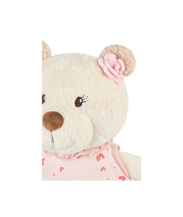 Mink&scaron;tas pliu&scaron;inis žaislas Me&scaron;kutė Betty, 29 cm Perlo balta 903 5