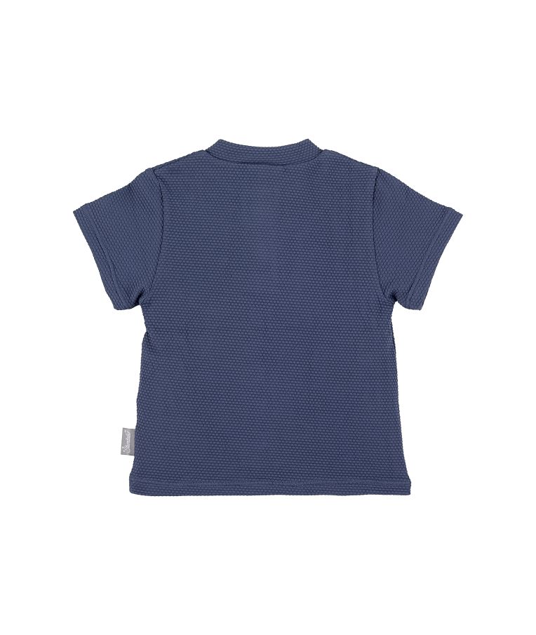 Maudymosi marškinėliai trumpomis rankovėmis Palmės ( 80-116 dydžiai) Mėlyna 355 2