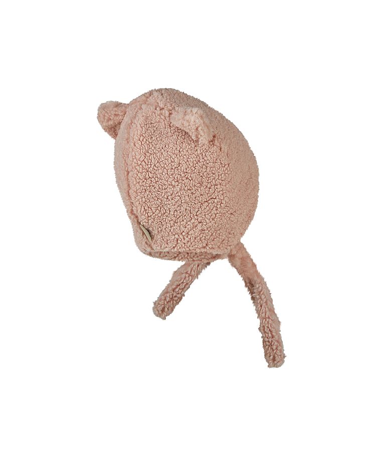 Vaiki&scaron;ka kepurė su rai&scaron;teliais Teddy kačiuko ausys Rožinė 748 2