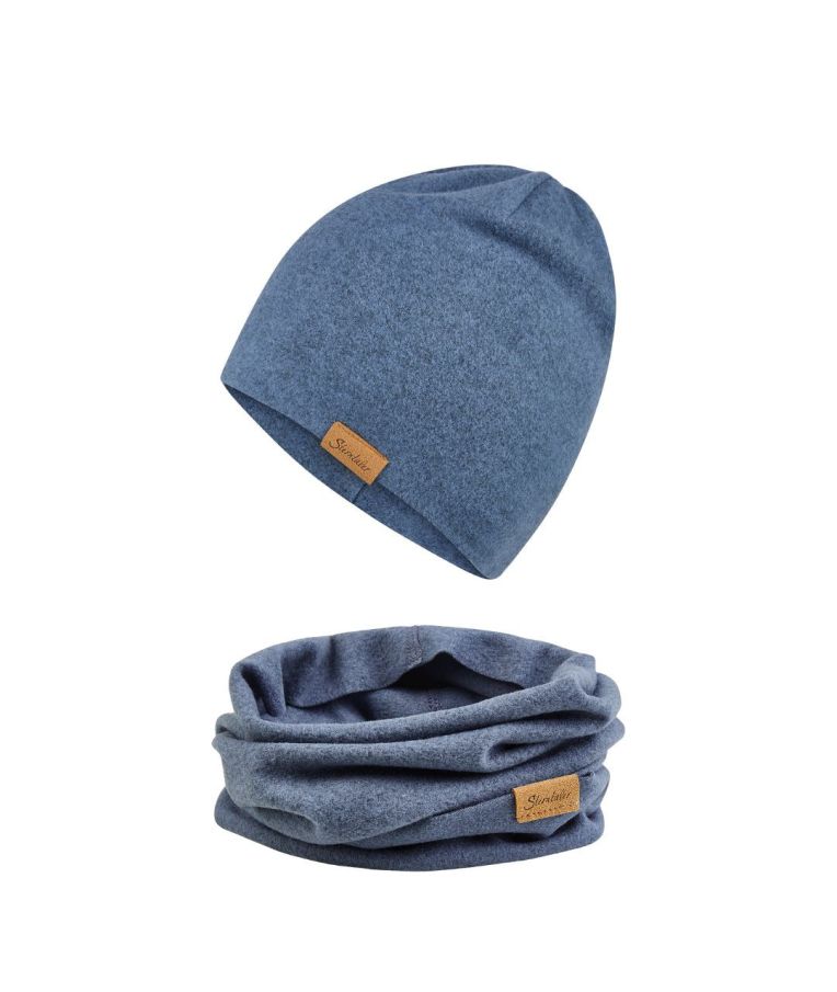 Vaiki&scaron;ka beanie kepurė Melanžas Jūros mėlis 306 5