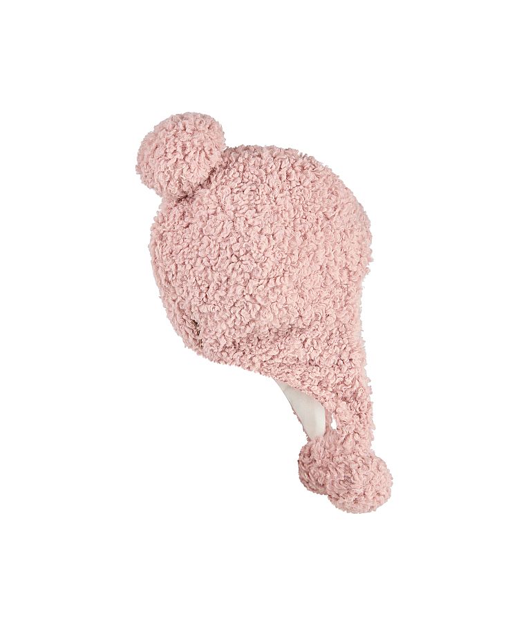 Vaiki&scaron;ka inka kepurė su bumbulu Teddy &Scaron;velniai rausva 707 2