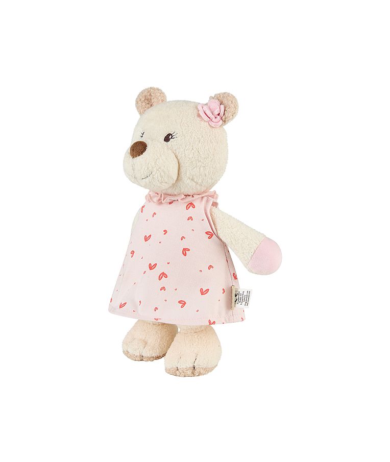 Mink&scaron;tas pliu&scaron;inis žaislas Me&scaron;kutė Betty, 29 cm Perlo balta 903 1