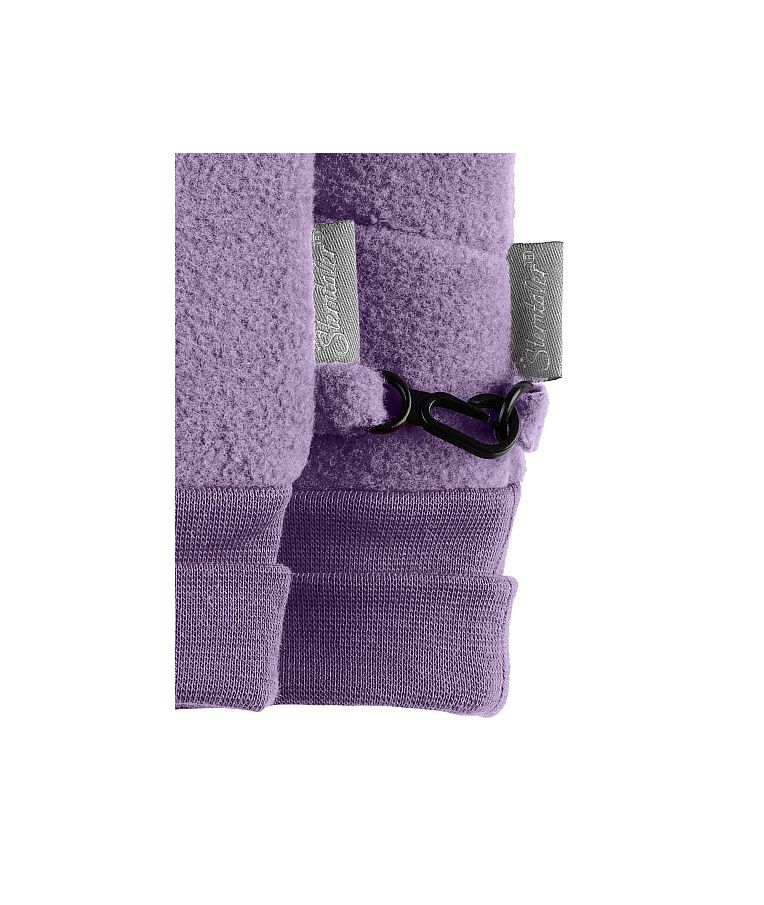 Viengubos pirštuotos mikroflysinės pirštinės vaikams Violetinė 601 3