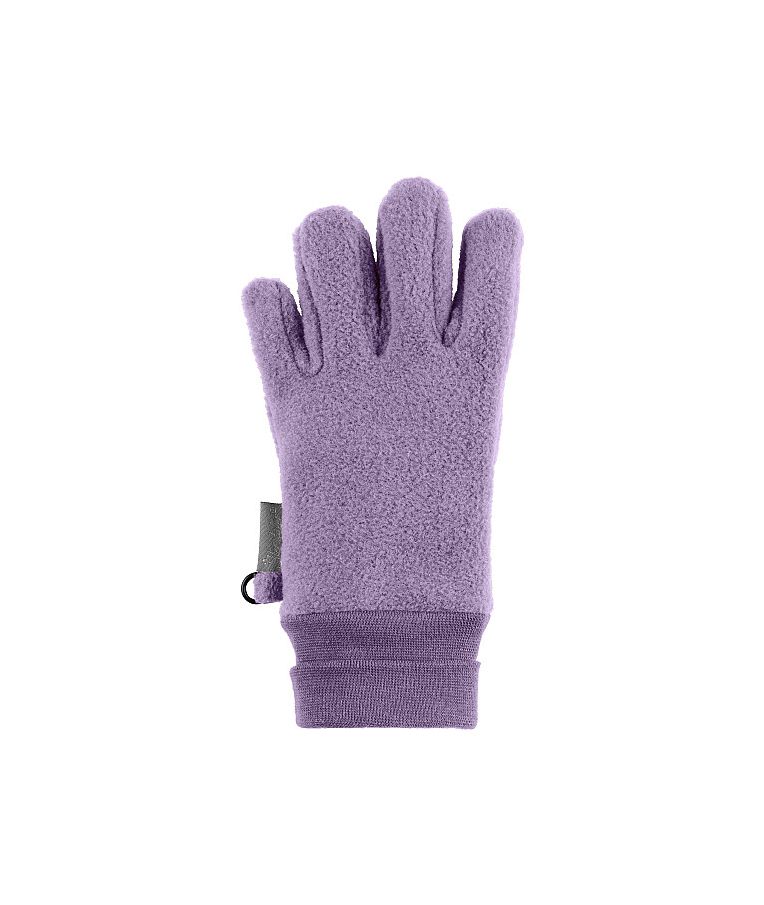 Viengubos pirštuotos mikroflysinės pirštinės vaikams Violetinė 601 5