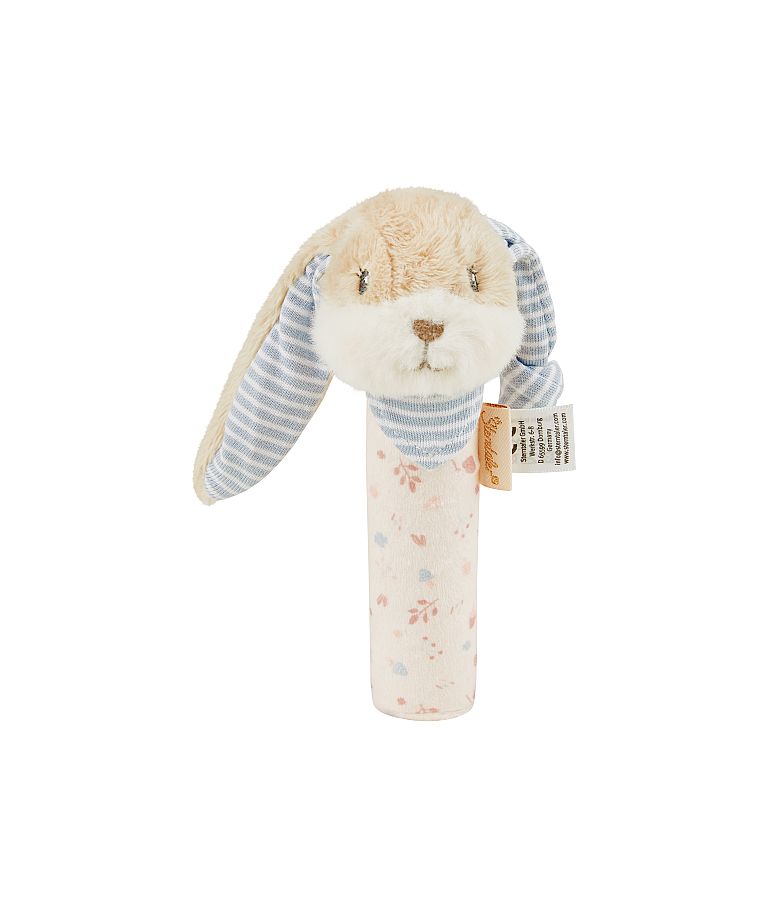 Žaisliukas kūdikiams, pypsintis Hanni, 15 cm. Bly&scaron;ki bordo 799 3