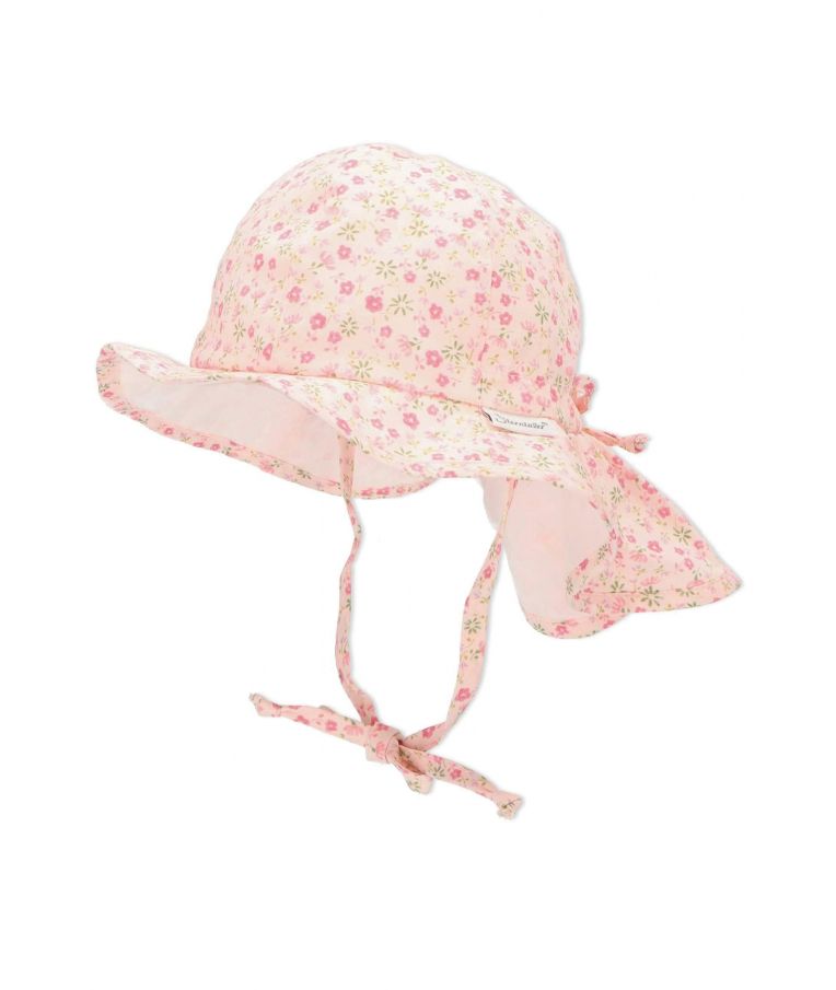 Vaikiška kepurė su kaklo apsauga Rožinė 748 1