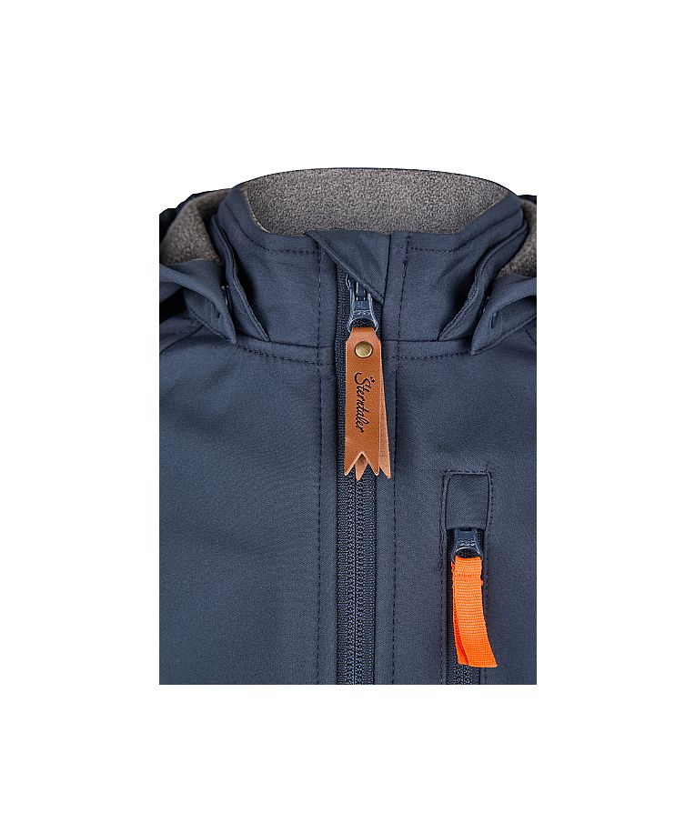 Softshell striukė vaikams (74-128 dydžiai) Tamsiai mėlyna 300 5