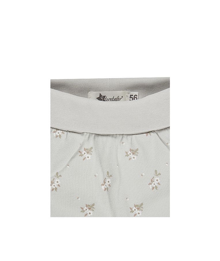 Trikotažinės kelnės vaikams Lilly 56-86cm. Šviesiai pilka 513 3