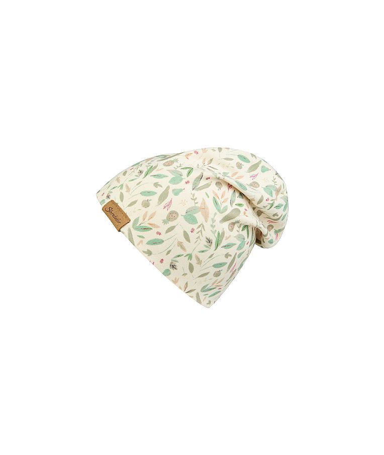 Vaikiška beanie kepurė Lapeliai Balta 908 3