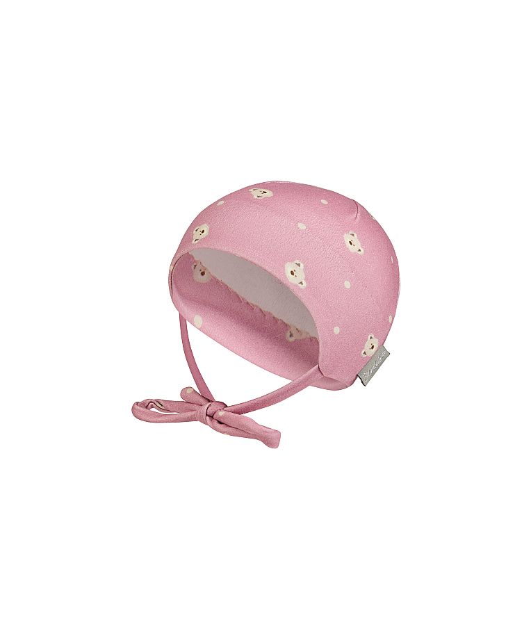 Kepurė kūdikiams, su rai&scaron;teliais Me&scaron;kutis Antikinė rausva 749 1