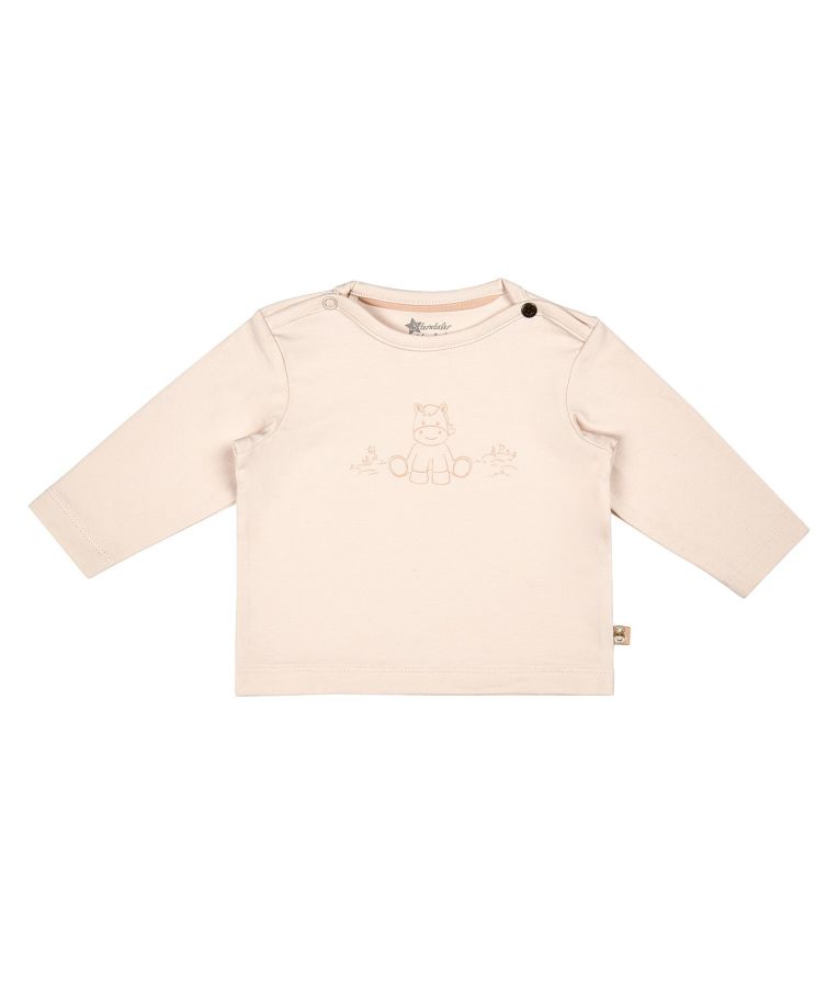 Vaiki&scaron;ki mar&scaron;kinėliai Arkliukas Sunny 50-86cm., ilgomis rankovėmis &Scaron;velniai rausva 707 1