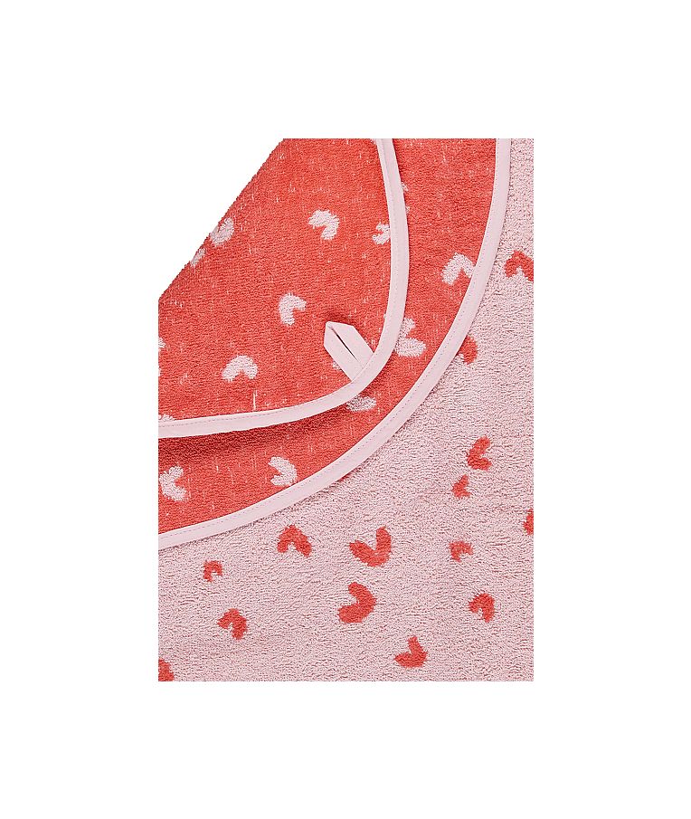 Rank&scaron;luostis su gobtuvu Me&scaron;kutė Betty 100x100 cm Rausva 702 4